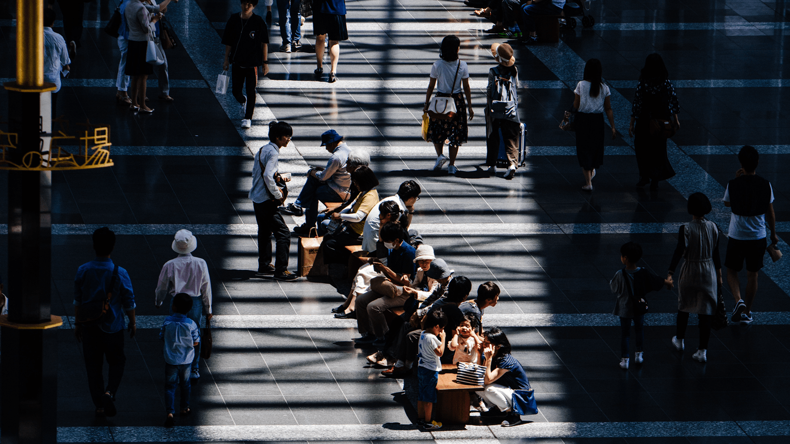 street scene in Asia on the cover of the EIU rare disease report