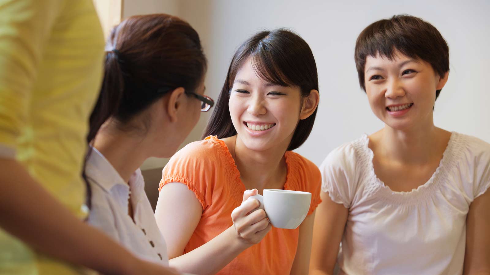 Ladies having tea