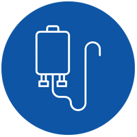 Icon graphic - IV bag used in hospitals